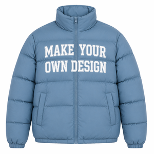 CUSTOM THERMAL PUFFER JACKET <b>WARM</b> WINTER OUTERWEAR PRIVATE LABEL OEM ODM WHOLESALE SUPPLIER - Product Image 1