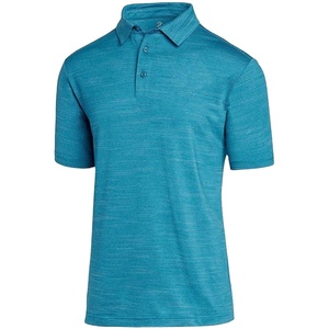 Vente en gros de polo de golf uni OEM à manches courtes, logo imprimé personnalisé, polo vierge 100% coton, polos pour hommes - Product Image 3