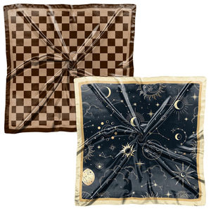 2025 naturel flux couleur audacieuse foulard en soie défini par Grace foulard en soie ajouter du style sans effort foulard en soie pas cher prix OEM - Product Image 5