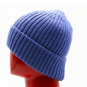 Chapeau beanie d'hiver uni, résistant au froid, polyvalent, avec logo personnalisé en gros, chapeau d'activités de plein air, tissu commun pour les voyages - Product Image 6