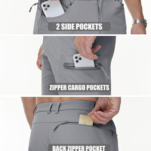 Short de Gym pour Homme Taille Élastique à Séchage Rapide Respirant de Haute Qualité Imperméable Personnalisé Plus Size Casual Basketball High Street - Product Image 6