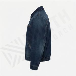 Vêtement de qualité supérieure en gros, fabricant de vêtements, veste en jean courte pour femmes, nouvelle mode, jean court, veste élégante, haute qualité - Product Image 3