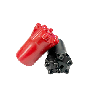 Madencilik konik matkap ucu için yüksek performans ve yüksek mukavemetli 38mm <span class=keywords><strong>7</strong></span>-<span class=keywords><strong>Tooth</strong></span> 12 derece sert alaşım düğme matkap ucu - Product Image 5