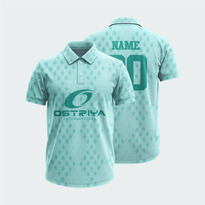 Polos con logotipo bordado de diseño personalizado al por mayor, ropa informal de proveedor directo de fábrica, polos para hombre con bajo MOQ - Product Image 4