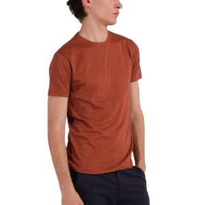 Camiseta de Nueva Moda, Estilo de Alta Calidad, con Logotipo Estampado, Jersey Suave, Marca Privada, MOQ Bajo - Product Image 1