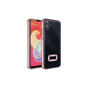 Coque JoieCreatif Omega en Silicone Bleu Sienna avec Protection Caméra et Logo Découpé pour Samsung Galaxy A06, A03S, A22, A24, A34, A53 - Product Image 2