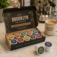 Boîte en carton AT PACK pour capsules de café Kcup, emballage cadeau pour capsules de café, emballage de vente au détail pour les marques de café