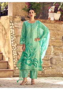 Lawn Cotton Digital Printed Salwar Kameez Collection Catálogo completo disponible a precio mayorista, Colección Premium. - Product Image 4