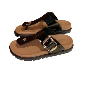 Tongs femmes pantoufles réglables sandales arabe sandale imperméable été Birk string pantoufles