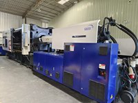 Machine de moulage par injection horizontale 2024, presque neuve, d'occasion, avec pompe hydraulique de 8000 kN de force de serrage, servomoteur et PLC d'origine