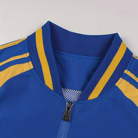 Blouson d'hiver pour homme de haute qualité, coupe bomber, avec fermeture éclair, coupe-vent, imperméable, 100 % polyester, col rond, personnalisable, style urbain