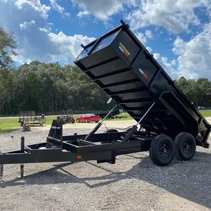 Remolque hidráulico usado para granja, carga barata, modelo de industrias agrícolas, componentes del eje del núcleo, nuevo modelo, dimensión, peso en blanco - Product Image 1
