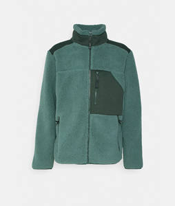 Nuevo diseño personalizado Sherpa Polar Fleece Winter Stand Collar Varsity Jacket para mujeres y hombres - Product Image 1