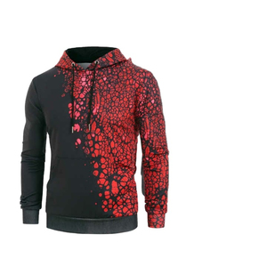 Pull à capuche sur mesure pour hommes, vêtements d'hiver, pull à capuche imprimé à manches longues respirant et confortable - Product Image 1