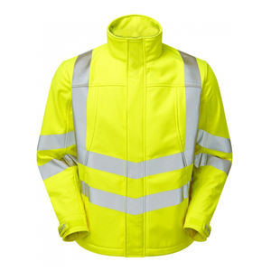 Vestes Softshell Haute Visibilité, Vestes Softshell de Sécurité avec Bande Réfléchissante, Vestes de Travail - Product Image 5