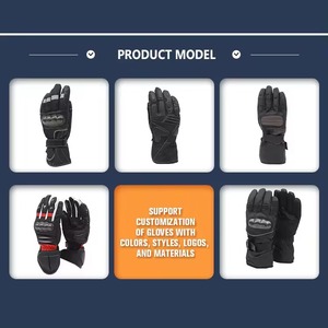 Con su propio logotipo Guantes de moto Anti impacto Motocross Guantes de moto de dedo completo para hombres Guantes tácticos de calidad al aire libre - Product Image 5