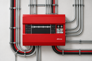 Equipo de Seguridad Contra Incendios, Sistema de Panel de Control de Alarma Contra Incendios Convencional de 220V con Batería y Pantalla LCD, Modelo C-1000-4 - Product Image 3