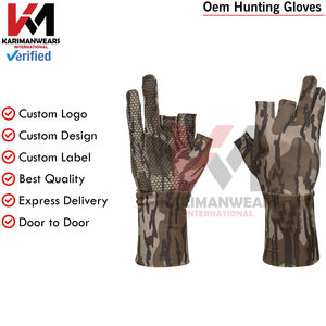 Gants de chasse en cuir OEM en gros, doigts entiers, imperméables, respirants, sports de plein air, livraison rapide, personnalisés - Product Image 6