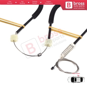 Kit de réparation de lève-vitre arrière droit BWR5094 pour Fluence L3 2009-2024 Berline 4 portes 827200016R - Product Image 4