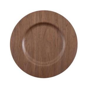 Table de cuisine en bois naturel pour la maison Assiette de présentation ronde faite à la main en bois massif Taille personnalisée Fabricant artisanal - Product Image 2