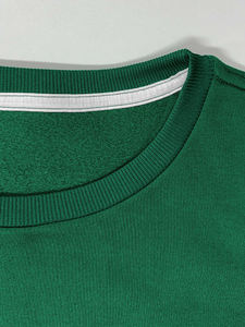 Sweat-shirts décontractés pour femmes à col rond, imprimés par transfert thermique, avec éléments du drapeau d'Haïti, 100% polyester - Product Image 6