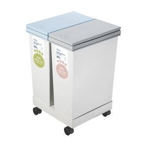 Hot Selling Recycle Bin Product Sorting Bin Standing Type PP Plastic Trash Bin Manufactured in Vietnam Factory