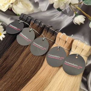 Meilleure qualité 100% véritables extensions de ruban de kératine pleine cuticule vague Curl Styles brut vietnamien humain Bundle prêt à l'exportation Viet Nam - Product Image 2