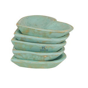 Tazón de masa de madera Velas Centro de mesa de granja Barco de soja Tazón de vela Sin perfume Precio al por mayor a granel - Product Image 2