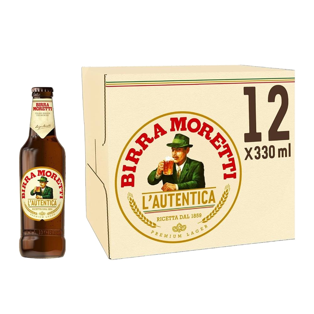 Birra Moretti 660 мл x12 - Birra Moretti пиво 330 мл (24 упаковки)