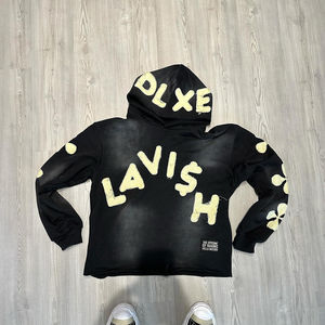 Sudadera con capucha de algodón 100%, fabricantes de alta calidad, peso pesado básico, cremallera completa, parches de bordado térmico, Sudadera con capucha para hombre lavado ácido - Product Image 2