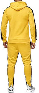 Venta al por mayor de ropa deportiva de invierno para hombres conjunto 100% algodón polar pulóver Sudadera con capucha Jogger chándal logotipo personalizado estilo casual talla XL - Product Image 6