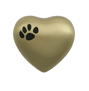 Urnas de cremación de latón decorativas de Color negro para cenizas de mascotas Urnas funerarias Pequeños suministros funerarios Urna Clásico con estilo - Product Image 5