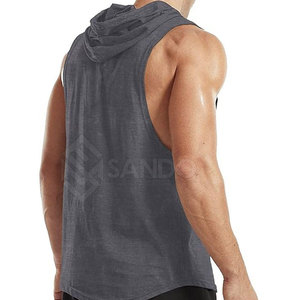 Gym Wear Solid Color <b>Men</b> Gym Fitness <b>Hoodies</b> Fashion Wear Breathable Slim Fit <b>Men</b> Gym Fitness <b>Hoodies</b> - Product Image 6