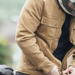 แจ็คเก็ตยีนส์ผู้ชายแบบใหม่ ออกแบบโลโก้ได้ตามต้องการ ขายส่งราคาถูก แจ็คเก็ตยีนส์ผู้ชายสำหรับขายออนไลน์ - Product Image 2