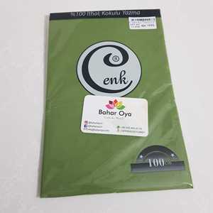 Cenk Yazma Yeşil 434 Artesanía textil y textil - Product Image 1