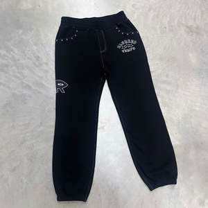 Pantalones Deportivos Personalizados de Algodón 100% Pesado, Pantalones Jogger de Alta Calidad, Holgados, Anchos, con Cordón, Estilo Vintage, para Hombre - Product Image 1