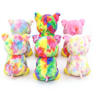 ตุ๊กตาหมูย้อมสีไทไดสุดน่ารัก ตุ๊กตาหมูตัวใหญ่ตาประกายวิบวับสีรุ้ง ของขวัญตุ๊กตาหมูนุ่มนิ่มสำหรับเด็ก - Product Image 4