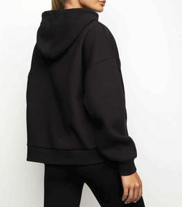 Sweatshirts à capuche en polaire pour femmes, vêtements brodés d'hiver avec col à capuche - Product Image 6