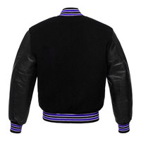 Veste universitaire sur mesure Shahid-Syed pour hommes grandes tailles, en tissu polyester/coton, doublure polaire respirante pour l'hiver, vente en gros