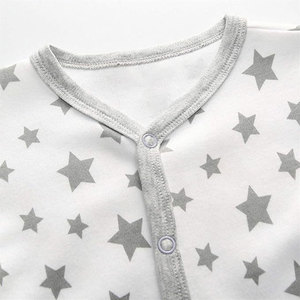 Mono de una Pieza con Pies para Bebés y Niños Pequeños, de Algodón Orgánico, con Cierre de Broches - Product Image 3