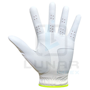 Gants de golf flexibles en cuir de mouton de compression de qualité supérieure de longue durée en cuir Cabretta de taille universelle Gants personnalisés - Product Image 2