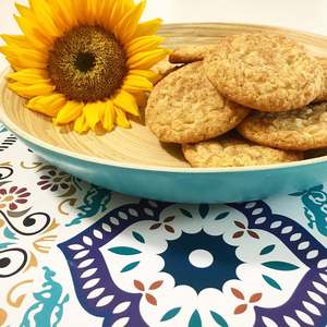 Plateau de service en bambou filé en gros de haute qualité assiettes à dîner fait à la main vaisselle de restaurant écologique Vietnam Laser inclus - Product Image 5