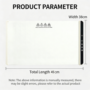 มีสินค้าในสต็อก 45*38*0.7ซม. X1 ผลิตภัณฑ์ใหม่ ถาดอุ่นอาหารซิลิโคนแบบพับได้ แผ่นทำความร้อนอาหารไฟฟ้า แผ่นอุ่นอาหาร - Product Image 2