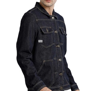 Printemps Automne Mode Denim High Street Veste Homme Impression Partout Manches Longues Jeans Surdimensionnés Vestes Homme - Product Image 2