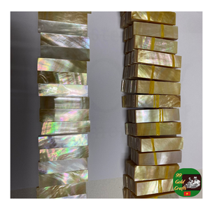 Feuille d'incrustation de nacre, feuille d'incrustation de nacre faite à la main, feuille d'incrustation de nacre naturelle pour la décoration intérieure - Product Image 4