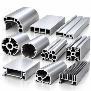 Perfiles de Extrusión de Aluminio Personalizados Según los Dibujos del Cliente para Maquinaria Industrial, Construcción, Automoción, Robustos - Product Image 1