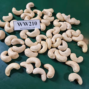 ลดกระหน่ำ! ถั่ว & เมล็ดซานติโกถั่วเม็ดมะม่วงหิมพานต์ WW210แห้ง MOQ ต่ำ - Product Image 1