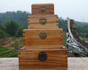 Timeless Functional <b>Polished</b> Wooden Gift Box with Customizable Design and Handcrafted Finish for Home Decoration - Product Image 3