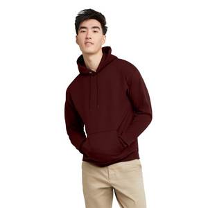 Sudadera con capucha de poliéster con bloque de color blanco M para hombre: ropa de calle diaria, ropa informal y activa asequible para hombres - Product Image 1