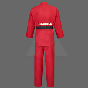 Uniforme de Taekwondo de Manga Larga de Primera Calidad, Kimono de Jiu Jitsu de Alto Rendimiento - Product Image 3